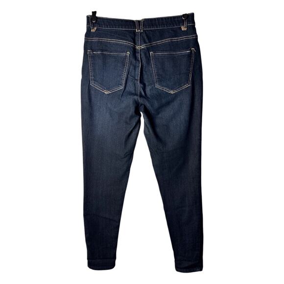 Democracy Jeans Womens Size 4 Ab Technology Mid Rise Skinny Leg Dark Wash Denim - Picture 4 of 14